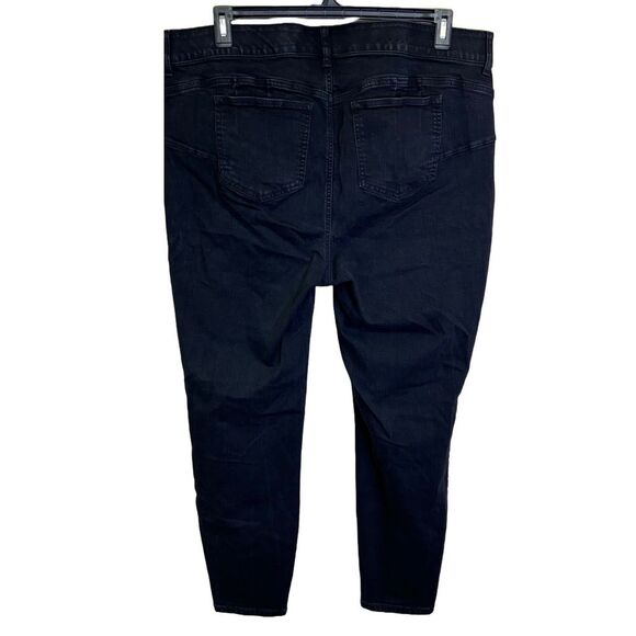 Torrid Bombshell Skinny Stretch Jeans - Black - Size 22 - Picture 3 of 7